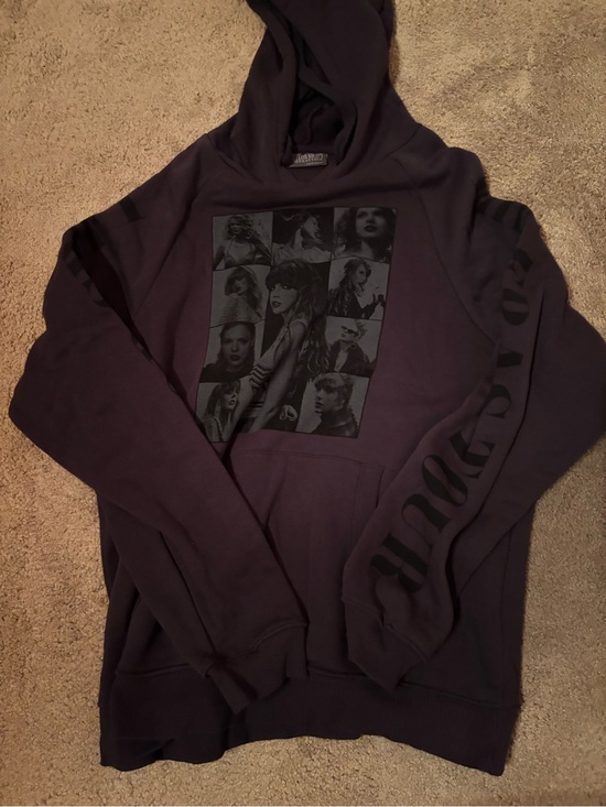 Taylor Swift Sweaters - Taylor Swift black eras tour hoodie